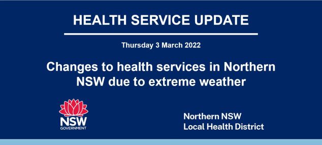 Community Update - Health Service Changes: 3 March 2022