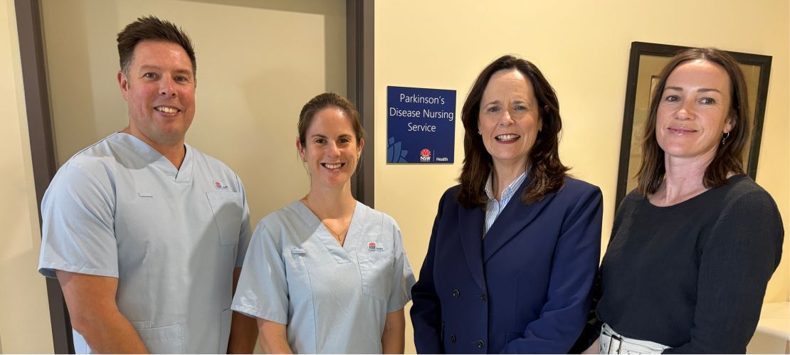 Funding has been renewed for NNSWLHD's Parkinson's nurses