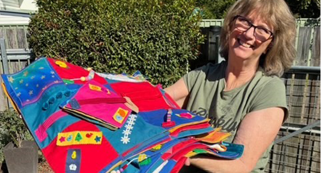 sensory blanket image