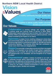 nsw values poster