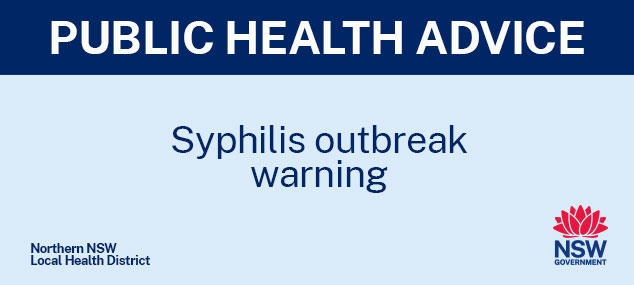 Syphilis outbreak warning