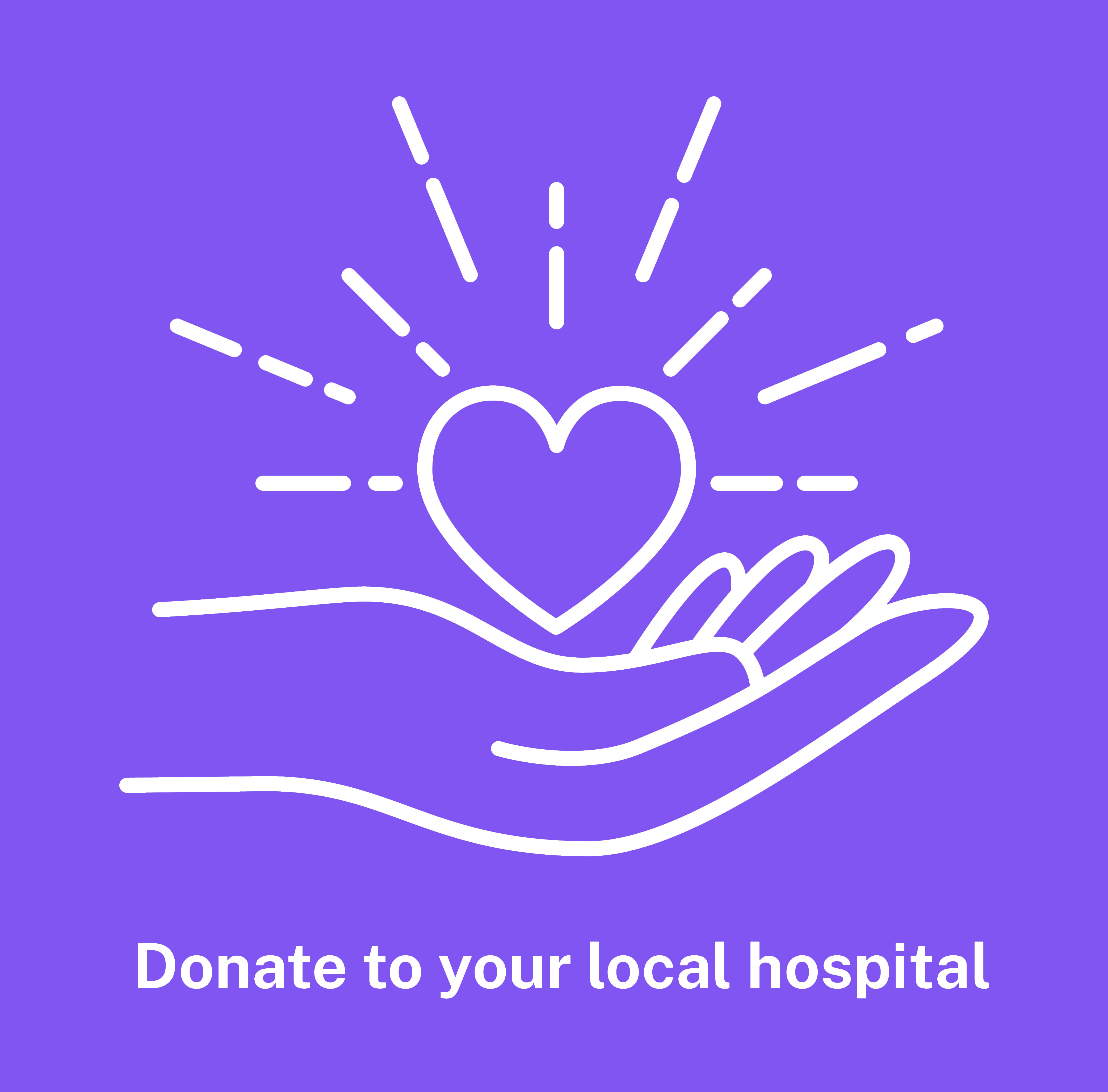 Donate to local hospital animation