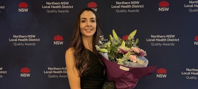 Photo of Amanda Leigh, Staff member of the year