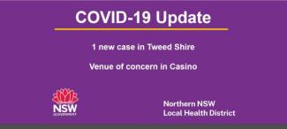 COVID-19 update and venue of concern in Casino