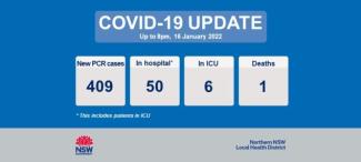 COVID-19 update 17 January 2022