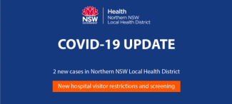 COVID-19 UPDATE: New cases and new visitor restrictions and screening