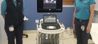 New ultrasound for Maclean Hospital a timely gift