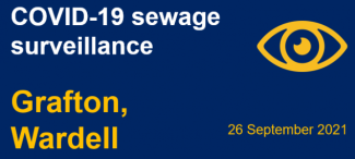 COVID-19 Update - sewage detections in Grafton and Wardell