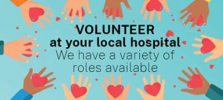 Local hospitals welcome new volunteers