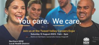 Health jobs on display at Tweed Valley Careers Expo