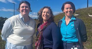 Photo of Tweed Valley hospital eating disorder team.