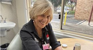 photo of healthcare helper ruth