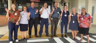 Casino Hospital staff welcome volunteers